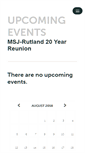 Mobile Screenshot of msjrutland20year.ticketleap.com