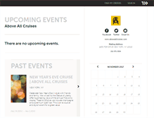 Tablet Screenshot of aboveallcruises.ticketleap.com