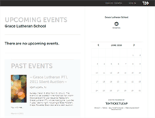 Tablet Screenshot of graceptl.ticketleap.com