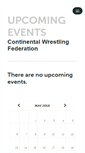 Mobile Screenshot of cwfcontinental.ticketleap.com
