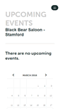 Mobile Screenshot of blackbearstamford.ticketleap.com
