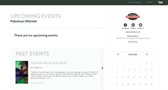 Desktop Screenshot of fabuloushillcrest.ticketleap.com