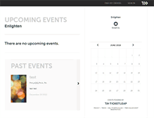 Tablet Screenshot of enlighten.ticketleap.com