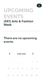 Mobile Screenshot of fashionarttoronto.ticketleap.com