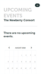 Mobile Screenshot of newberryconsort.ticketleap.com