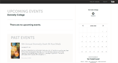 Desktop Screenshot of donnelly.ticketleap.com