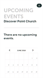 Mobile Screenshot of discoverpointchurch.ticketleap.com