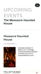 Mobile Screenshot of massacre.ticketleap.com