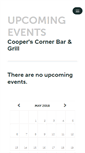 Mobile Screenshot of cooperscorner.ticketleap.com