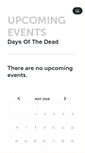Mobile Screenshot of daysofthedead.ticketleap.com