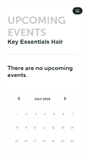 Mobile Screenshot of keyessentialshair.ticketleap.com