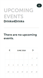 Mobile Screenshot of drinks4drinks.ticketleap.com