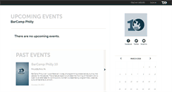 Desktop Screenshot of barcamp-philly.ticketleap.com