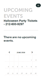Mobile Screenshot of halloween-tickets.ticketleap.com