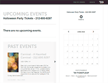 Tablet Screenshot of halloween-tickets.ticketleap.com