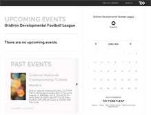 Tablet Screenshot of gdfl.ticketleap.com