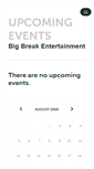 Mobile Screenshot of mybigbreakcontest.ticketleap.com