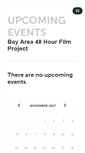 Mobile Screenshot of 48hourfilm.ticketleap.com