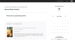 Desktop Screenshot of bouncemusicfestival.ticketleap.com