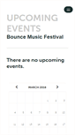 Mobile Screenshot of bouncemusicfestival.ticketleap.com