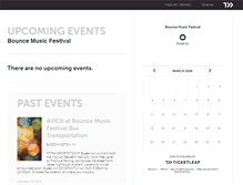 Tablet Screenshot of bouncemusicfestival.ticketleap.com