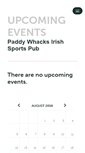 Mobile Screenshot of paddywhacks.ticketleap.com