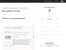 Tablet Screenshot of kampaitoronto.ticketleap.com