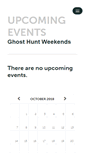 Mobile Screenshot of ghosthuntweekends.ticketleap.com