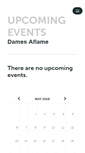 Mobile Screenshot of damesaflame.ticketleap.com