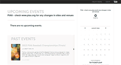 Desktop Screenshot of piaa.ticketleap.com
