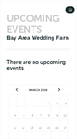 Mobile Screenshot of bayareaweddingfairs.ticketleap.com