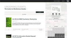 Desktop Screenshot of centreformindfulnessstudies.ticketleap.com