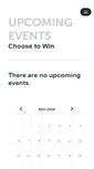 Mobile Screenshot of choosetowin.ticketleap.com