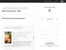 Tablet Screenshot of northtexasfresh.ticketleap.com