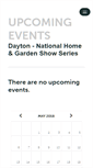 Mobile Screenshot of dayton-homegardenshow.ticketleap.com