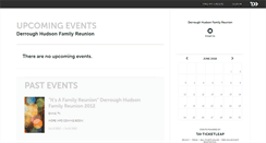 Desktop Screenshot of familyreunion.ticketleap.com