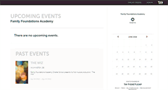 Desktop Screenshot of familyfoundationsacademy.ticketleap.com