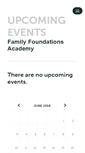 Mobile Screenshot of familyfoundationsacademy.ticketleap.com