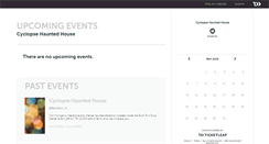 Desktop Screenshot of cyclopse.ticketleap.com