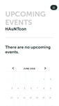 Mobile Screenshot of hauntcon.ticketleap.com