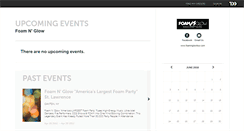 Desktop Screenshot of foamnglow.ticketleap.com