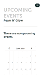 Mobile Screenshot of foamnglow.ticketleap.com