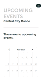 Mobile Screenshot of centralcitydance.ticketleap.com