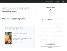 Tablet Screenshot of centralcitydance.ticketleap.com