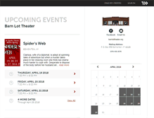 Tablet Screenshot of barnlottheater.ticketleap.com