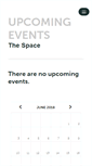 Mobile Screenshot of inthespace.ticketleap.com