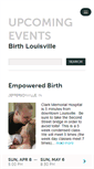 Mobile Screenshot of birthlouisville.ticketleap.com