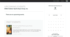 Desktop Screenshot of osegshow.ticketleap.com