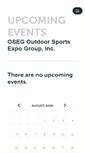 Mobile Screenshot of osegshow.ticketleap.com