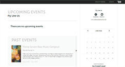 Desktop Screenshot of flylikeus.ticketleap.com